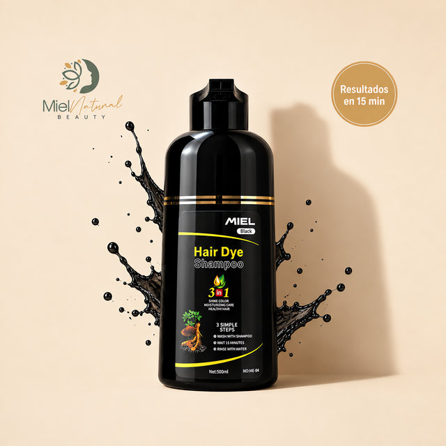 Shampoo Tinte Cubre Canas MIEL