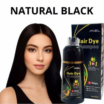 Shampoo Tinte Cubre Canas 3 en 1