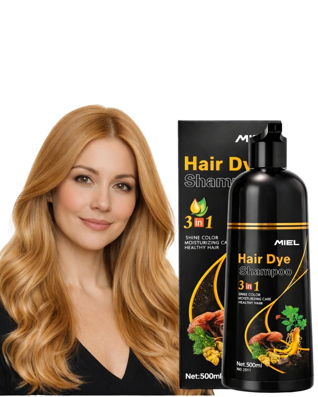 Shampoo Tinte Cubre Canas 3 en 1