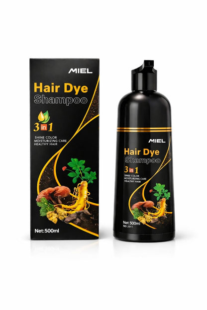 Shampoo Tinte Cubre Canas 3 en 1