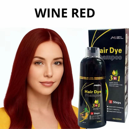 Shampoo Tinte Cubre Canas 3 en 1