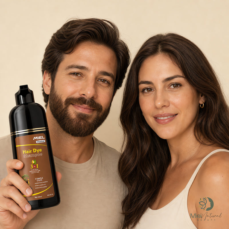Shampoo Tinte Cubre Canas MIEL