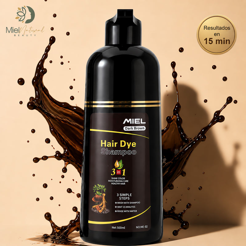 Shampoo Tinte Cubre Canas MIEL