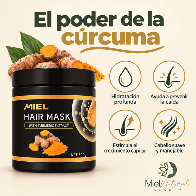 Mascarilla Capilar de Turmeric