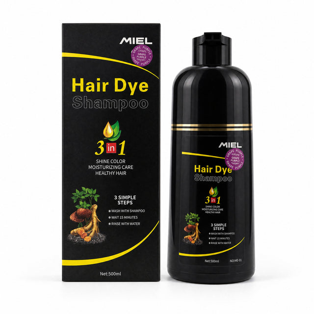 Shampoo Tinte Cubre Canas 3 en 1