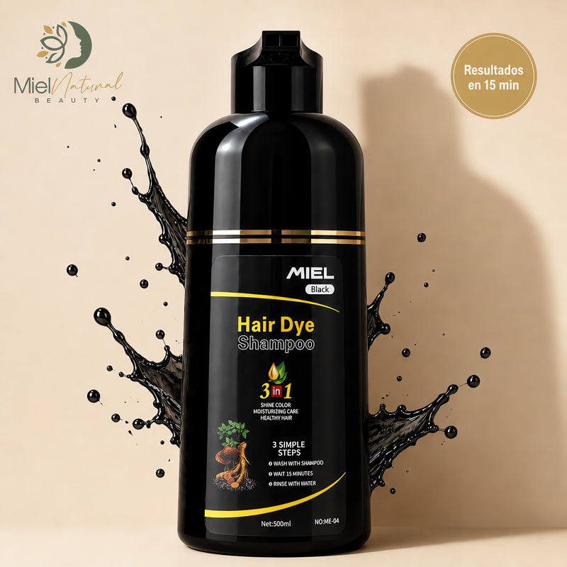 Shampoo Tinte Cubre Canas MIEL