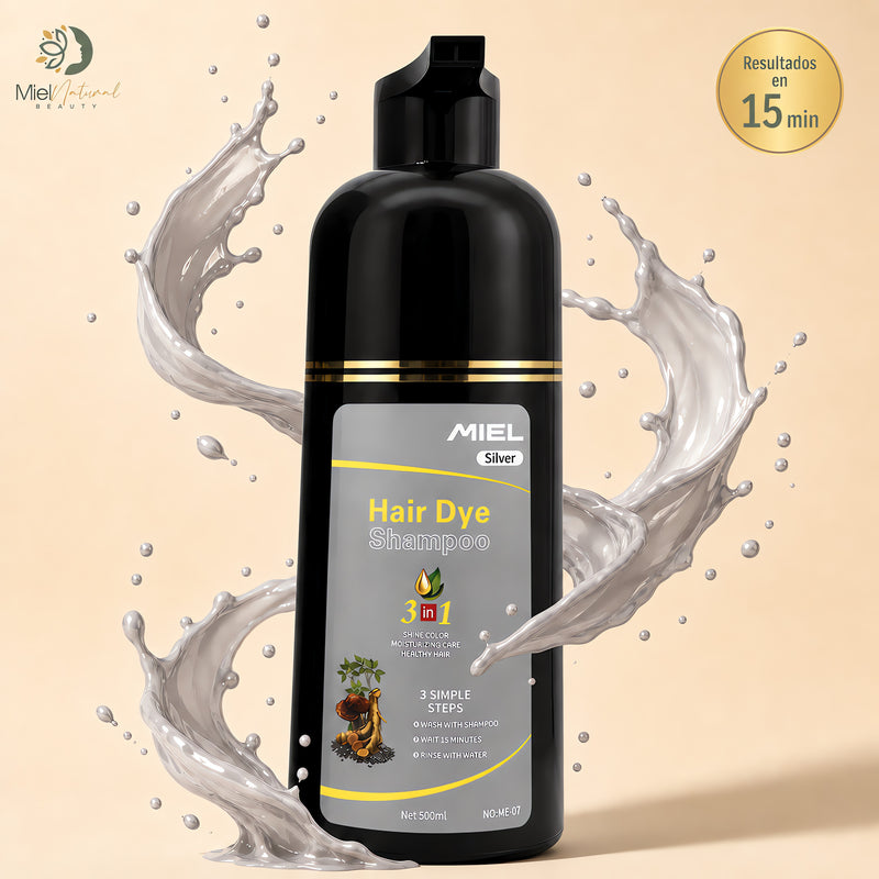 Shampoo Tinte Cubre Canas MIEL