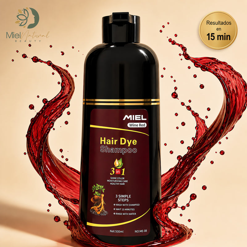Shampoo Tinte Cubre Canas MIEL