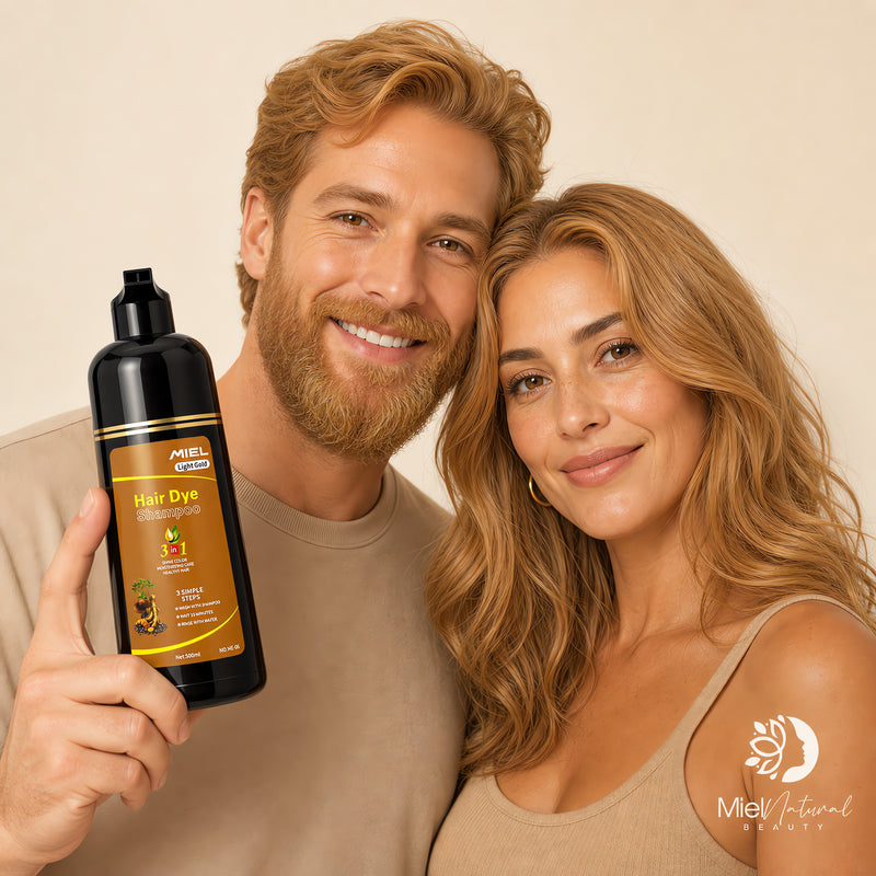 Shampoo Tinte Cubre Canas MIEL